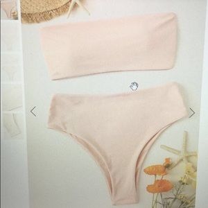 Light pink bathing suit